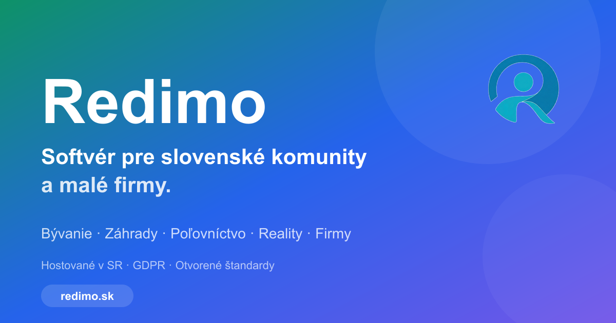 Redimo - Ekosystém digitálneho života
